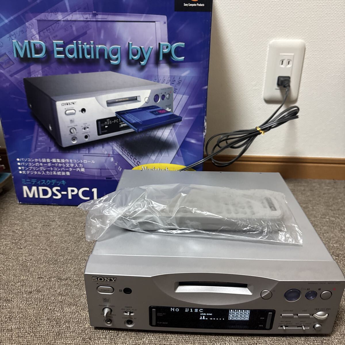 ソニー MDデッキレコーダー MDS-PC1 .: SONY ソニー MDS