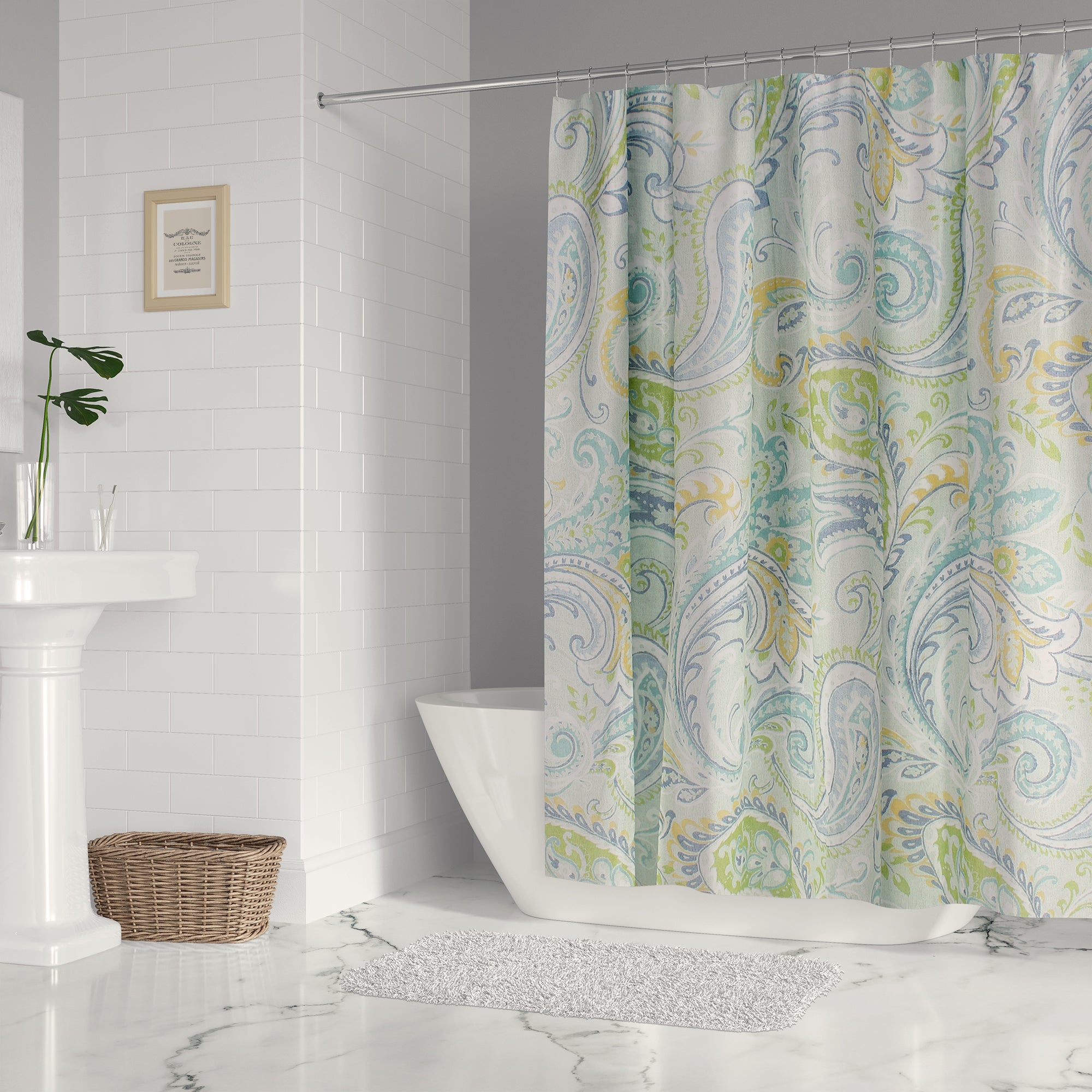 Levtex Home Cortona Shower Curtain - Cotton