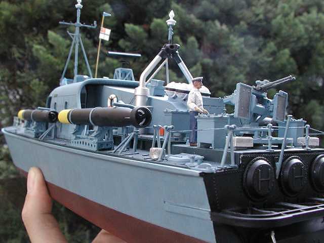 TAMIYA タミヤ ボスパー 1/72 高速魚雷艇 モーターライズ