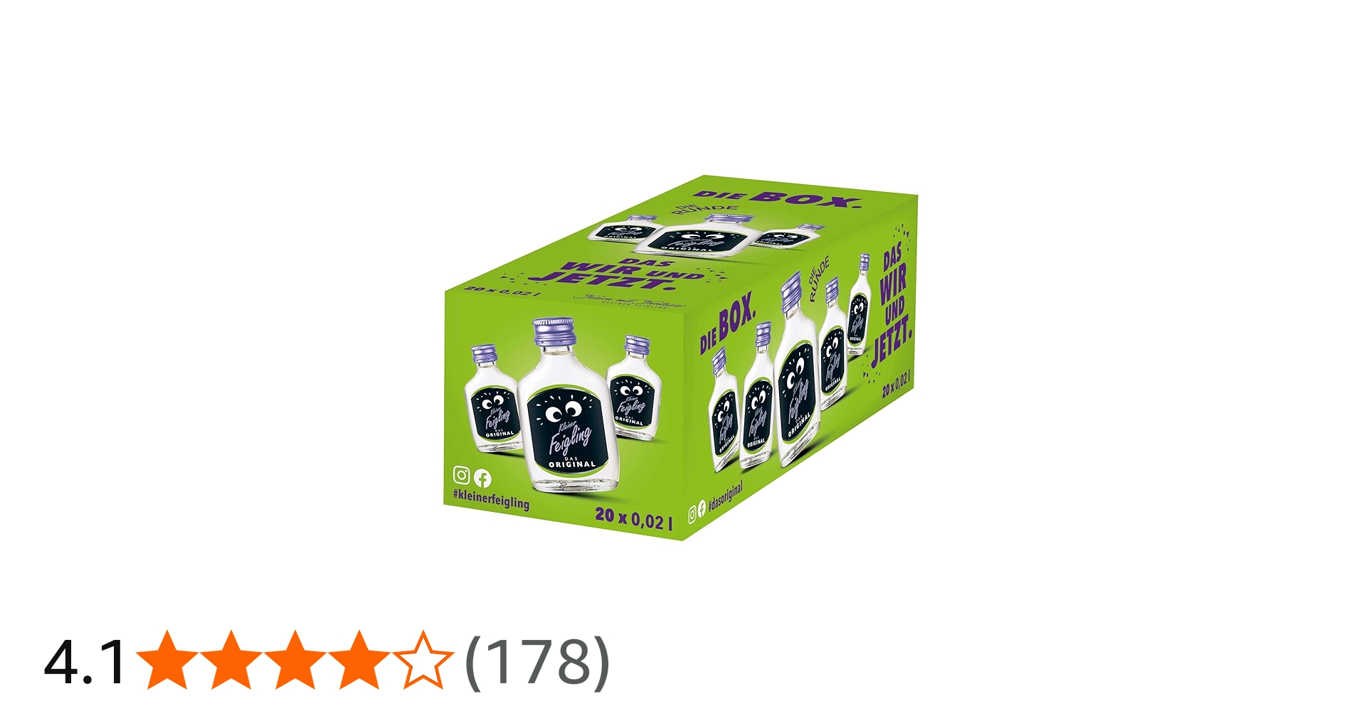 Amazon.co.jp: リキュール クライナーファイグリング オリジナル 20ml