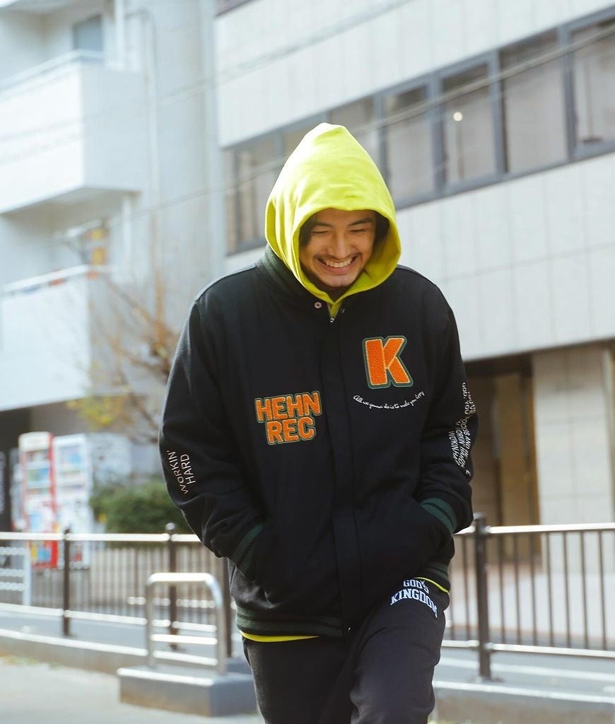 藤井風 スタジャン Lサイズ 藤井風⭐︎Workin' Hard⭐︎スタジャン