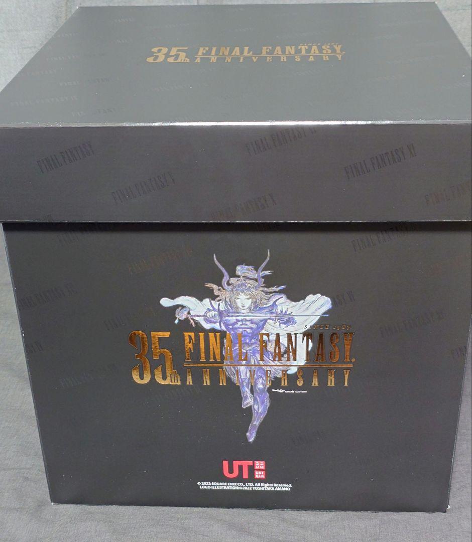 ユニクロ ファイナルファンタジー 35周年 コンプリートBOX Lサイズ ユニクロで「ファイナルファンタジー35周年 UT」が4月29日より発売