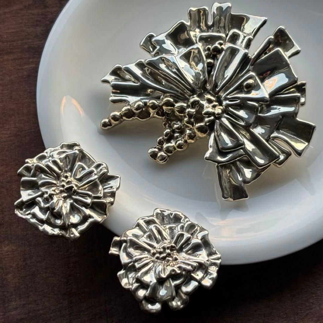 大判！DAVID VARSANO イスラエル ペンダント ブローチ