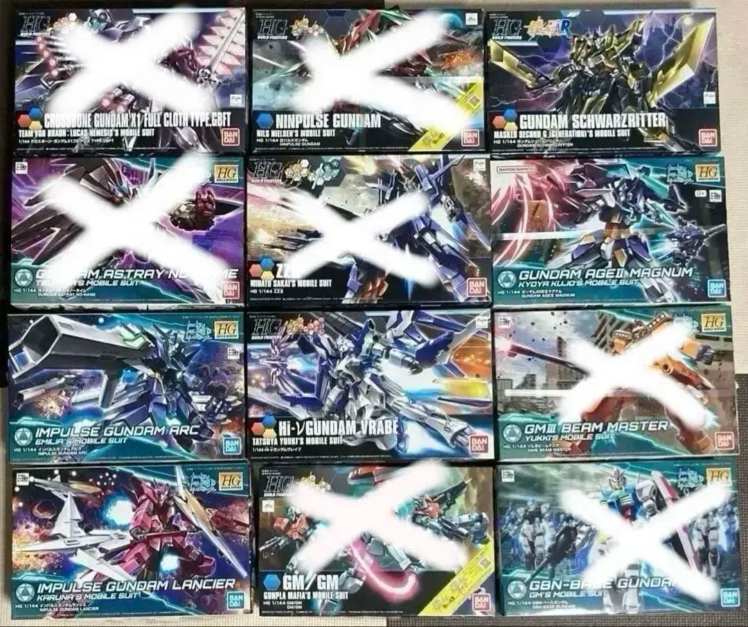 HGBF HGBD HI-νガンダムブレイヴほか 計5点 HGBF HGBD HI-νガンダムブレイヴほか 計5点