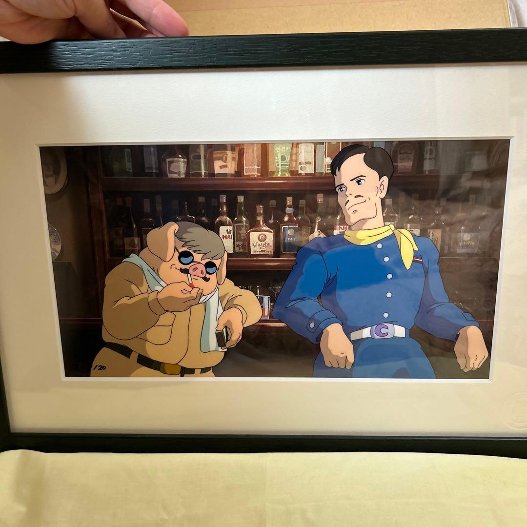 ジブリ美術館限定セル画　《好敵手》