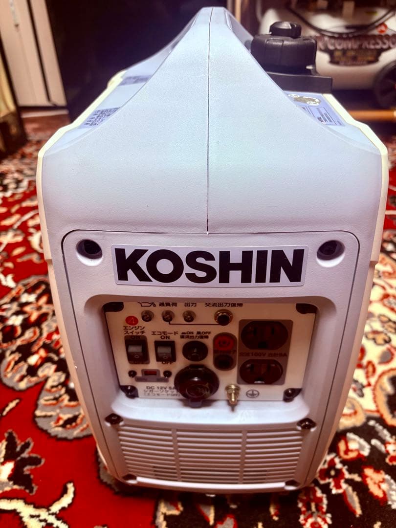 KOSHIN インバーター発電機 GV-9SE ≪ジャンク品≫ 工進 GV-9SE