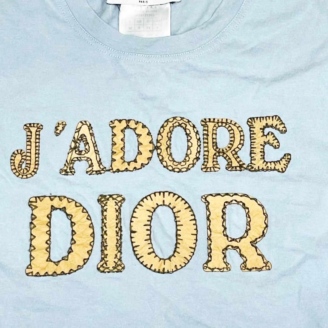 Christian Dior ガリアーノ期 J'ADORE ブルー タンクトップ